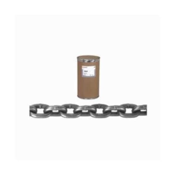 Campbell Chain & Fittings Machine Chain, Welded, Straight Link, 3 Trade, 100 Ft Length, 270 Lb Load, Low Carbon Steel, Zinc, 0405212 0405212 - main